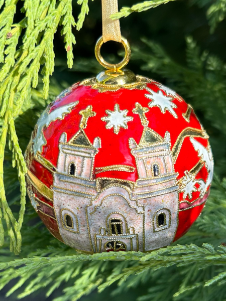 2023 St Peter's Handmade Globe Ornament